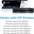 HP W2111X 206X Cyan High-Yield LaserJet Toner Cartridge