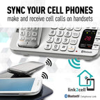 Panasonic KX-TGE474S Link2Cell 4-Handset Cordless Phone