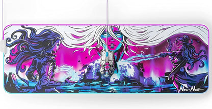 SteelSeries 63799 QcK Prism XL - Neo Noir RGB Mouse Pad