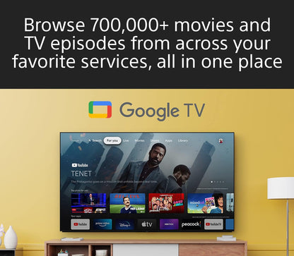 Sony KD-65X80K 65" 4K Google TV (Renewed)