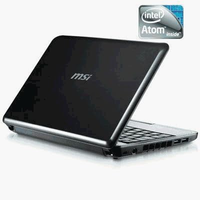 MSI U100-876US 10.1-Inch Netbook - Black — main product image