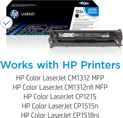 HP CB540A 125A Black Original LaserJet Toner