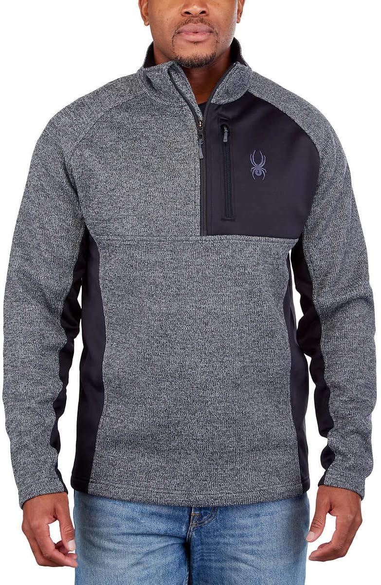 Spyder Outbound Half Zip Knit Pullover Sweater — main product image