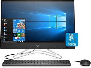 HP All-in-One 24-f0045z 24" Touch Renewed Desktop