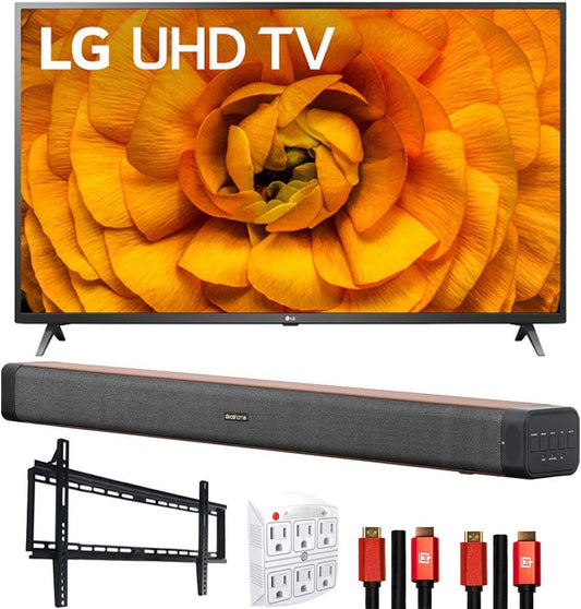 LG 65UN8500PUI - 65" 4K UHD HDR Smart TV & Soundbar Bundle