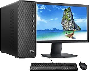 HP S01-AF0056 AMD Athlon Gold Desktop & 24" Monitor