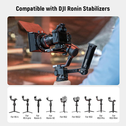 Neewer 10104118 Gimbal Sling: DJI Ronin Handle Grip with NATO Rail