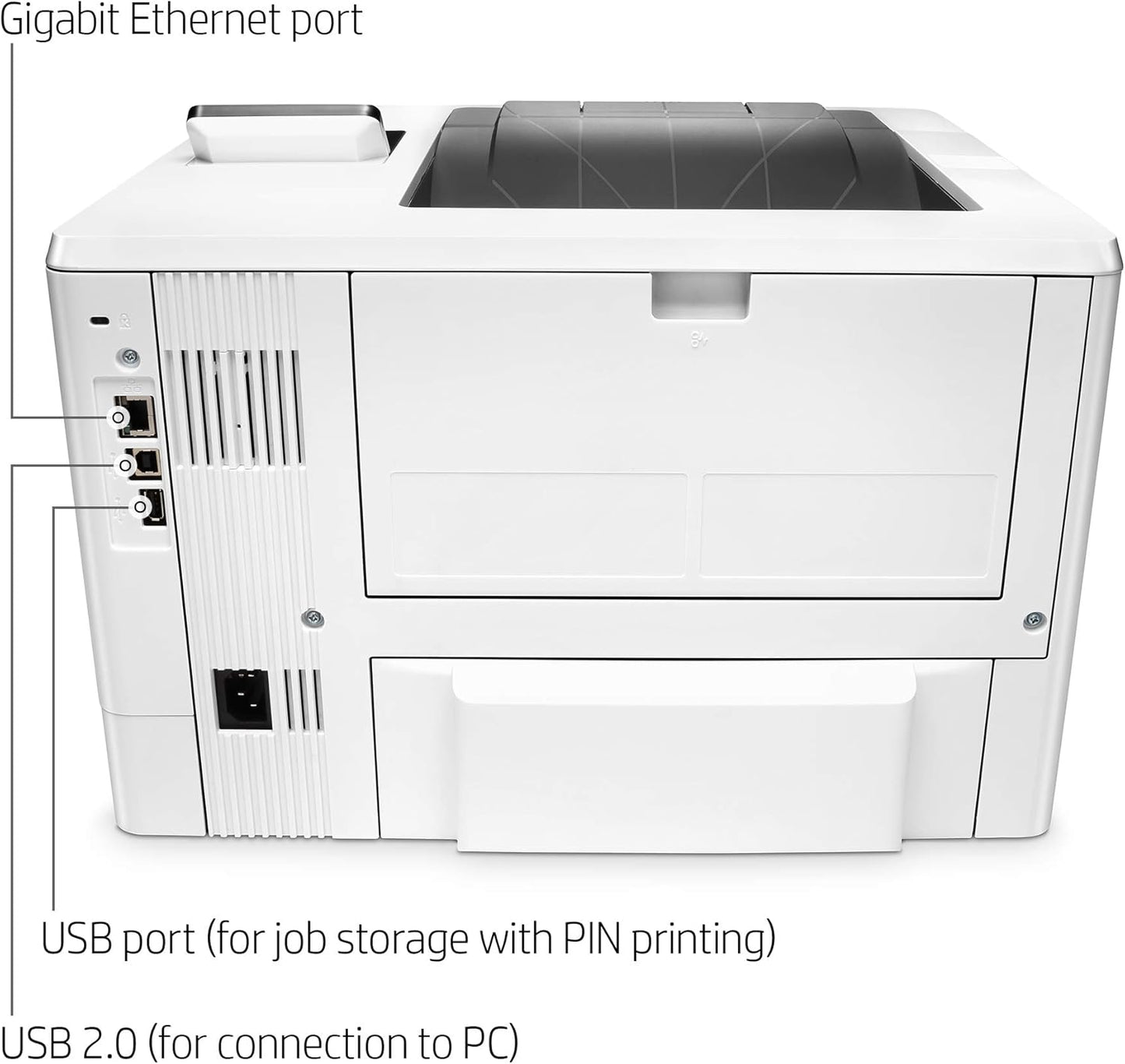 HP J8H61A#BGJ LaserJet Pro M501dn Duplex Printer - Warranty