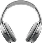 Bose Quietcomfort 35 I Silver Wireless Noise Cancelling Renewed Headphones