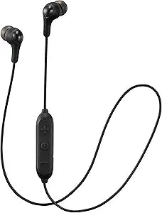 JVC HAFX9BTB Wireless Earbuds with Stayfit Tips & Mic