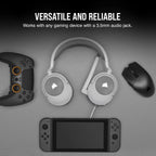 Corsair CA-9011261-NA HS55 Stereo Gaming Headset White