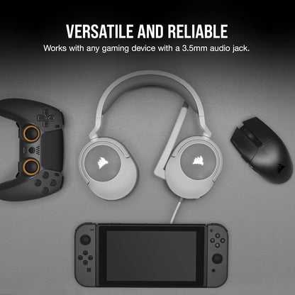 Corsair CA-9011261-NA HS55 Stereo Gaming Headset White