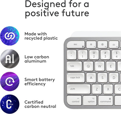 Logitech 920-011622 MX Keys S for Mac Wireless Keyboard