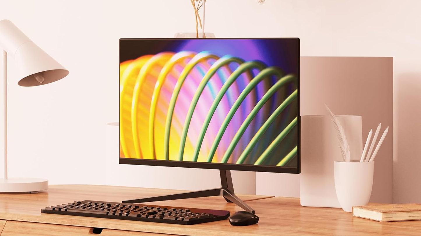 HP EliteDesk 800 G3 Mini Desktop PC 21.5" Monitor Bundle Renewed