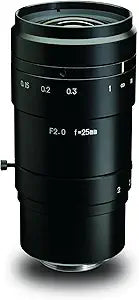 Kowa LM25XC 25mm F2.0 C-Mount Lens - 8 Megapixel Industrial Lens — main product image