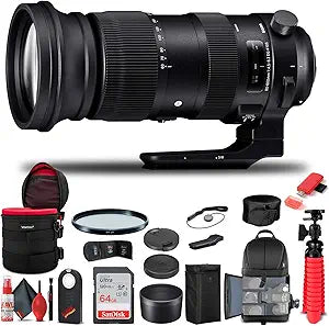 Sigma 730955 60-600mm Nikon F Lens Bundle