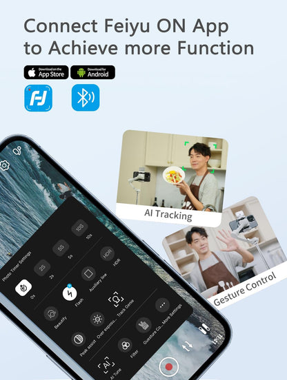 FeiyuTech VB 4 AI Tracking Smartphone Gimbal Stabilizer