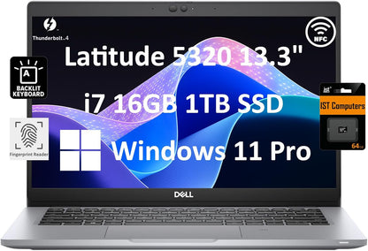 Dell Latitude 5320 i7 vPro 1TB SSD Laptop
