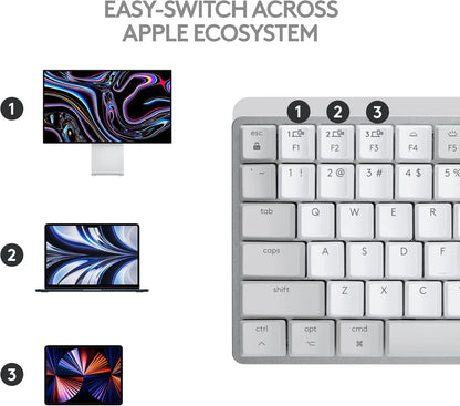 Logitech 920-010553 MX Mechanical Mini Mac Wireless Keyboard
