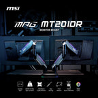 MSI MPG MT201DR Premium RGB Dual Monitor Stand