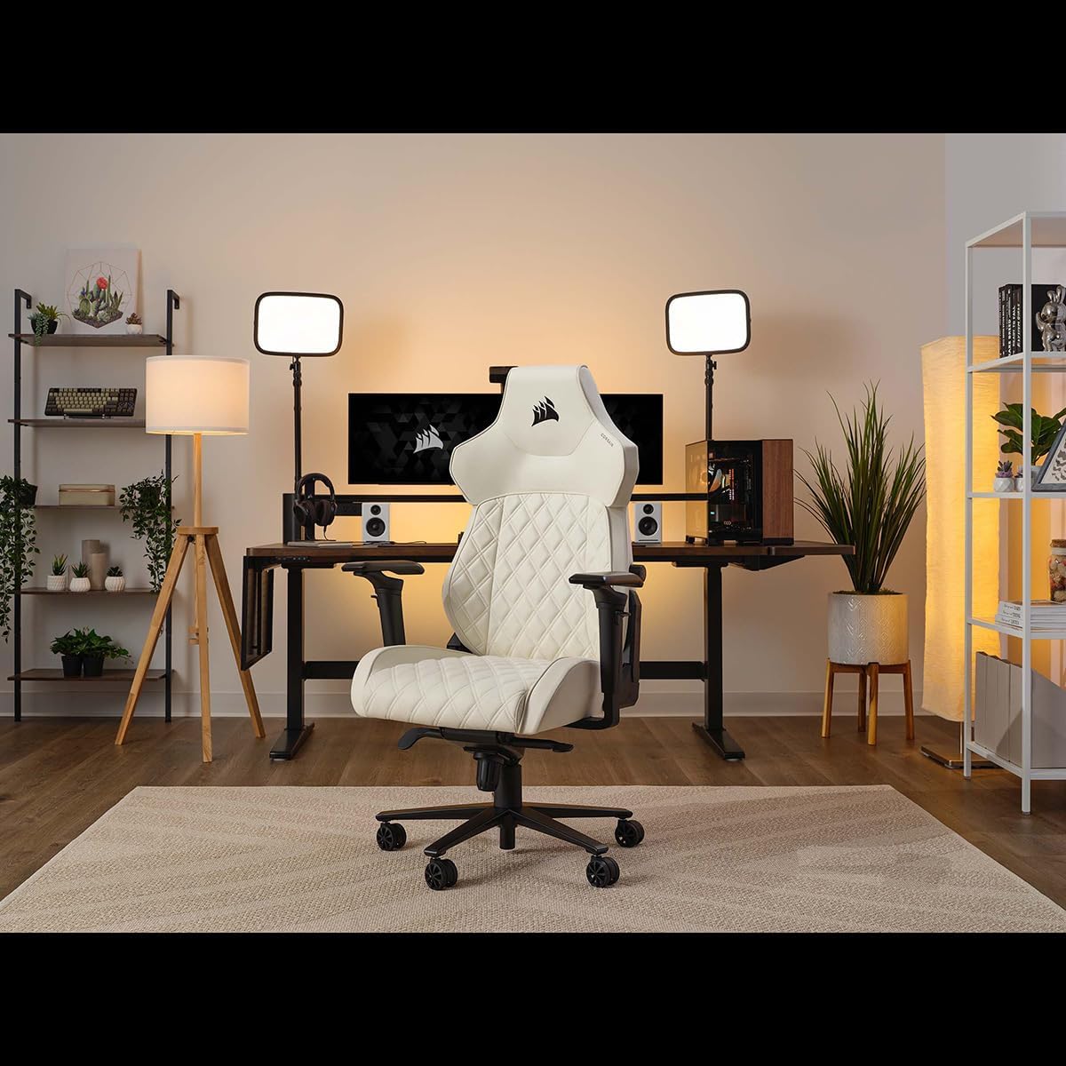 Corsair CF-9010067-WW TC500 Luxe Gaming Chair Fabric Frost