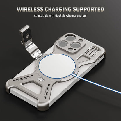 Neewer PA068 LiteArmor Metal Frame Case - iPhone 15 Pro Max