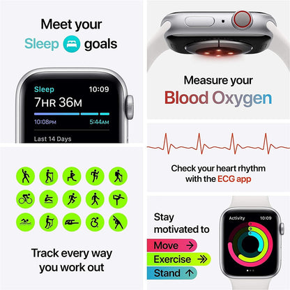Apple Series 6 44mm GPS + Cellular (Renewed)