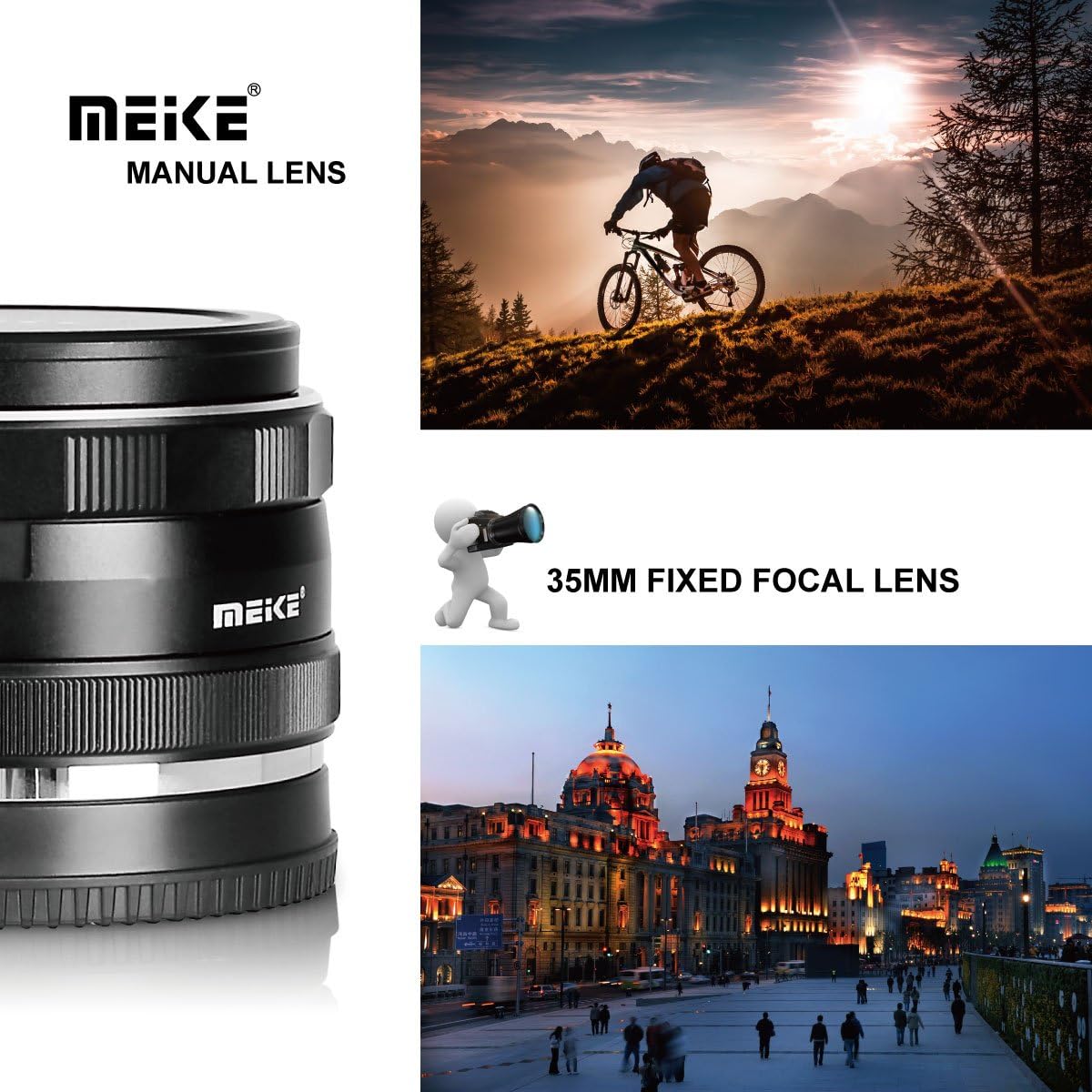 Meike MK-FX-35-1.7 Fujifilm X Mount 35mm Lens
