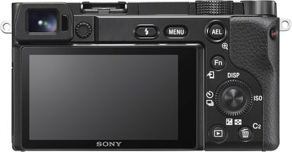 Sony Alpha A6100 Mirrorless Camera: 16-50mm, 55-210mm Lenses