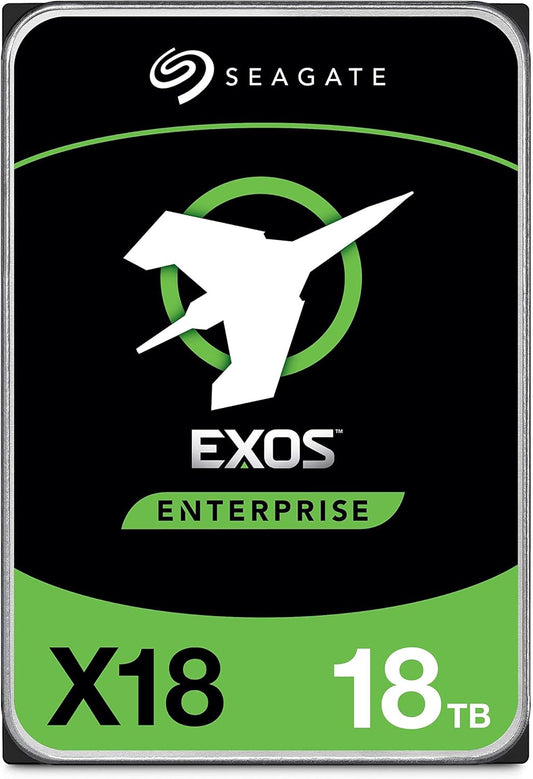Seagate Exos X18 18TB Enterprise HDD 7200RPM SATA
