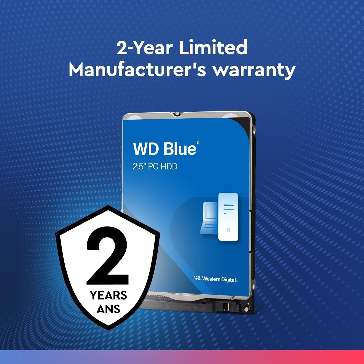 Western Digital WD10SPZX 1TB 2.5-Inch Mobile HDD