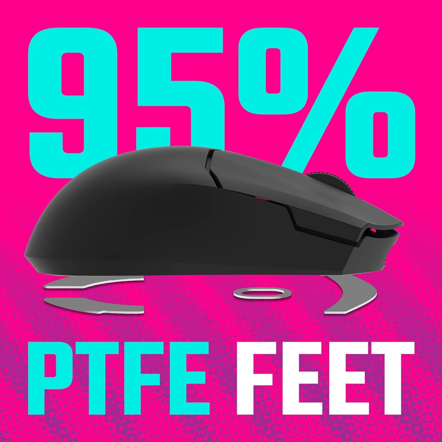 Cooler Master MM712 Black Wireless Gaming Mouse