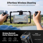 Neewer PA009E Phone Cage Video Rig with RGB Light Mic