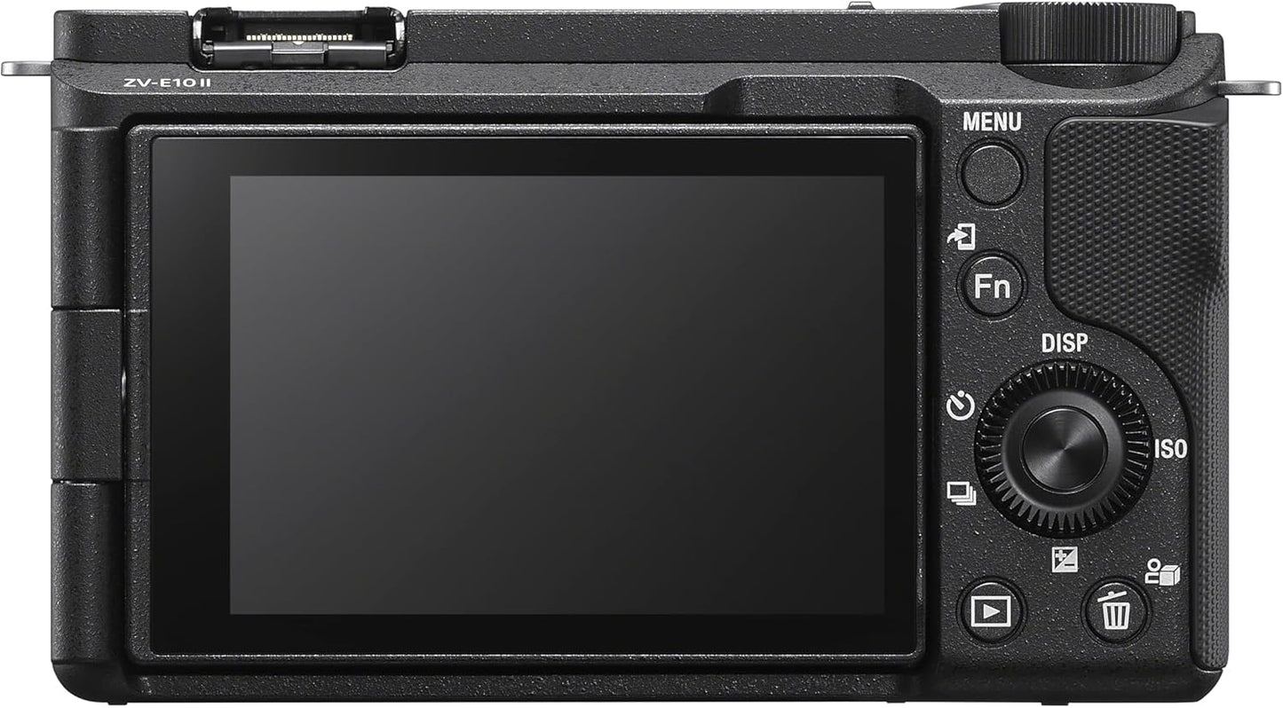 Sony ZVE10M2KB Alpha ZV-E10 II Mirrorless Content Creator Camera