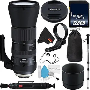 Tamron SP 150-600mm Canon EF Zoom Lens Bundle