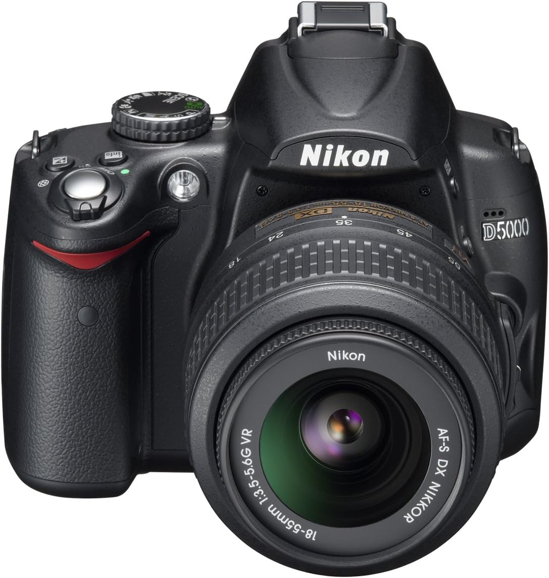 Nikon D5000 12.3MP Digital SLR Camera with 18-55mm Lens