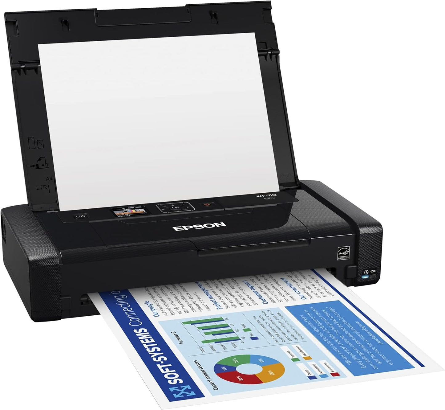 Epson WF-110 Wireless Mobile Color Printer - Portable