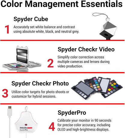 Datacolor SPK-PV125 Spyder Photo/Video Kit - Color Management 2024
