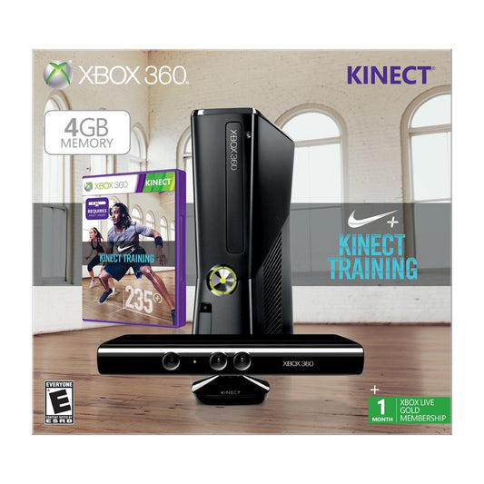 Microsoft R6G-00002 Xbox 360 4GB Kinect Nike+ Bundle