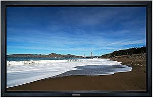 Monoprice 107961 Fixed Frame Projector Screen - 150 inch, 2.35:1