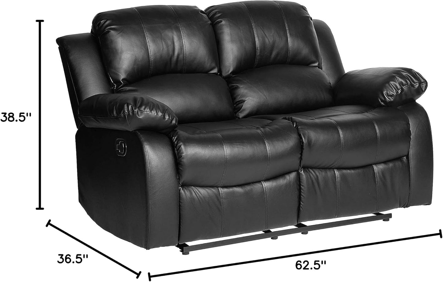 Lexicon Manual Reclining Sofa Theater Seating Loveseat