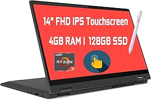 Lenovo Flex 5 Ryzen 3 2-in-1 Touch Laptop + Pen