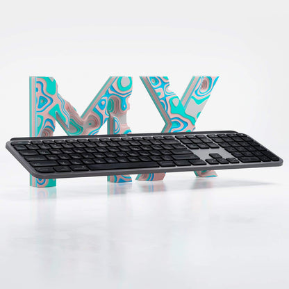 Logitech 920-009552 MX Keys for Mac Wireless Keyboard - Space Gray