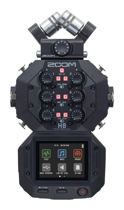 Zoom H8 8-Input Handy Recorder