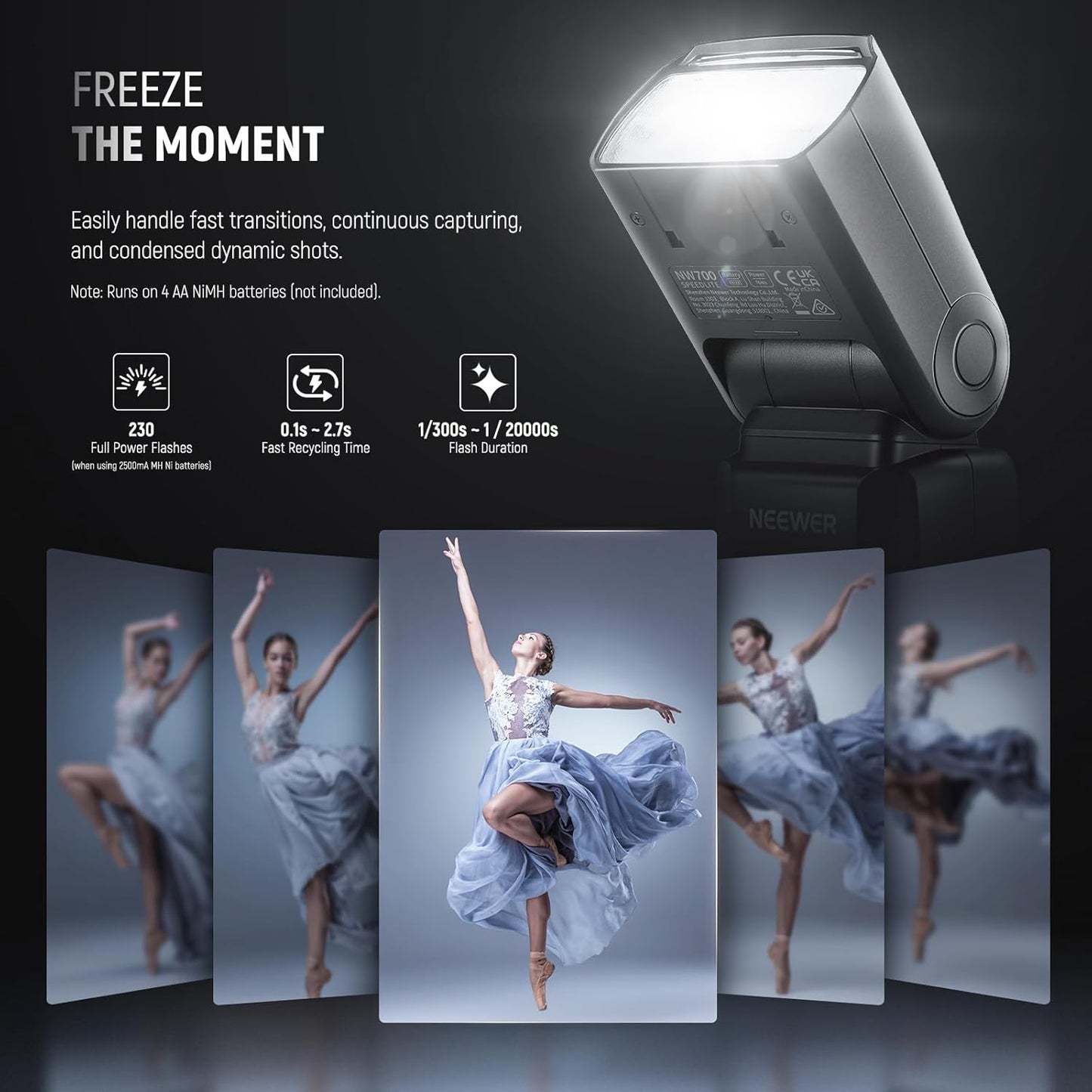 Neewer NW700-S TTL Flash Speedlite for Sony Cameras