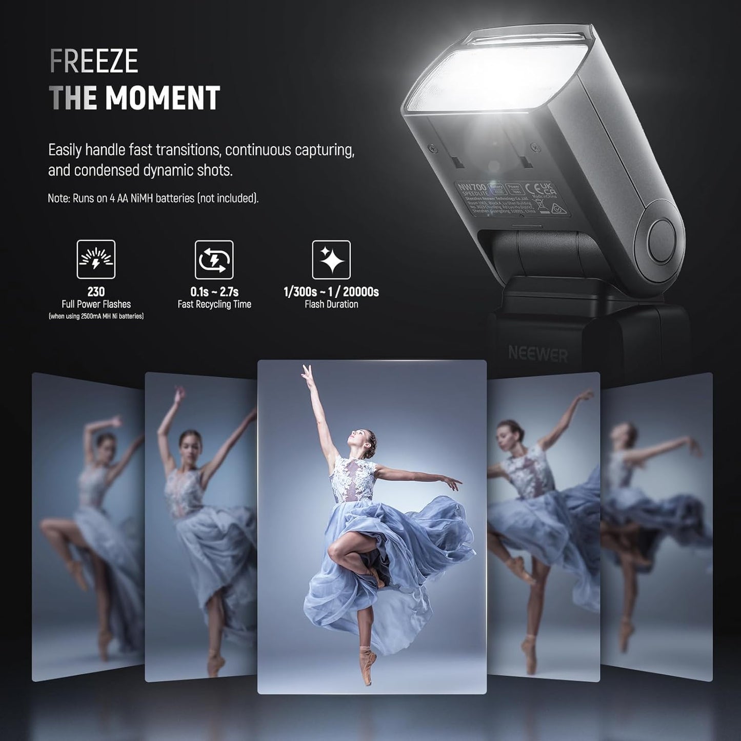 Neewer NW700-N TTL Speedlite Flash for Nikon