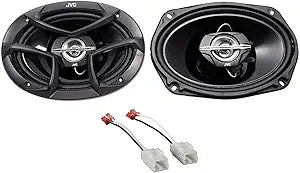 JVC 6x9 Front Speaker Kit - 2006-08 Dodge Ram 1500