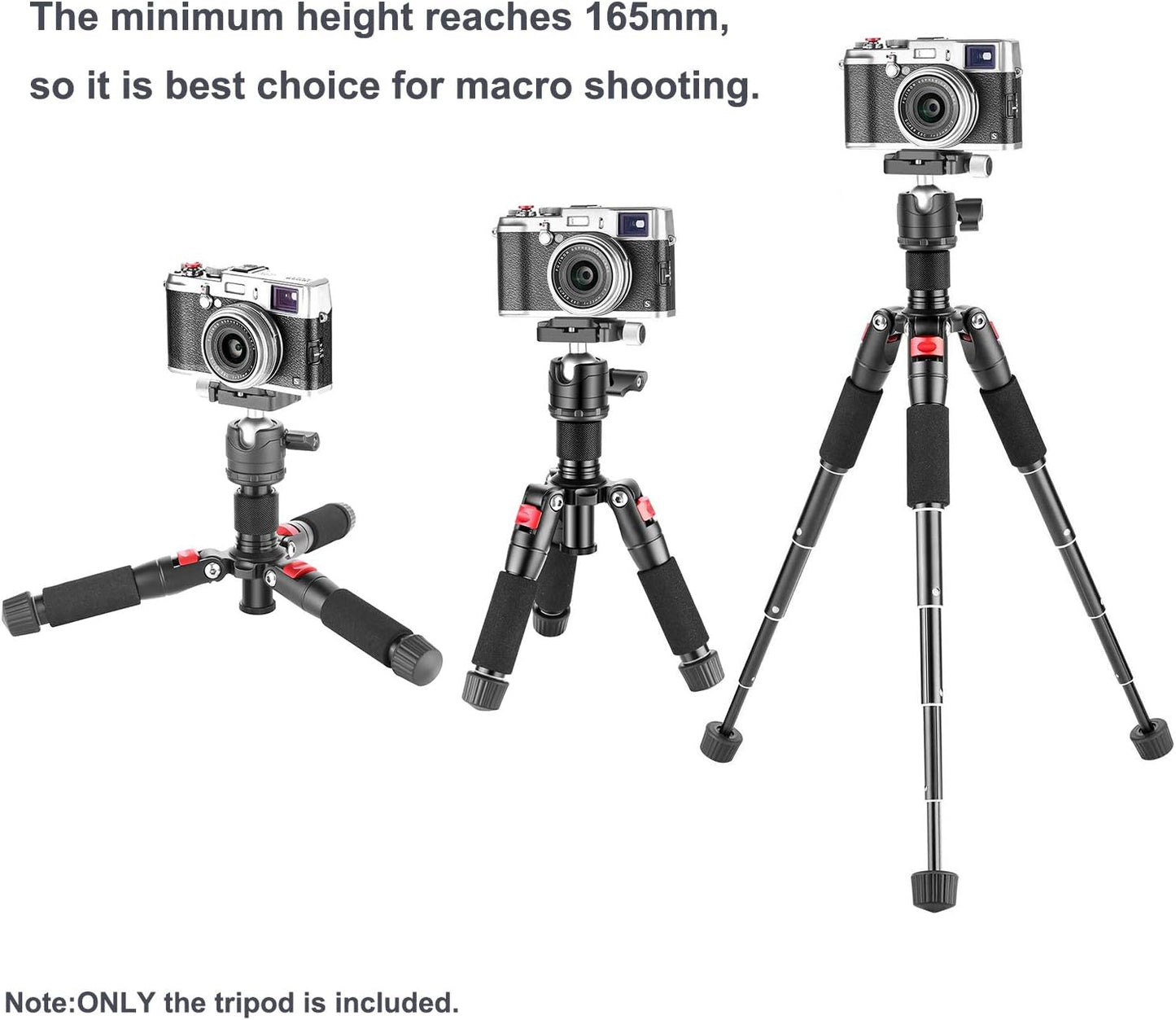 Neewer TP-AAM521 Portable Mini Tripod with Ball Head