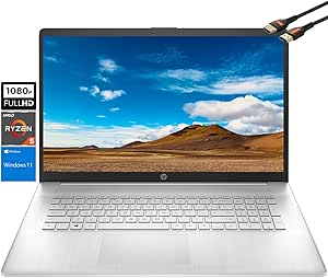 HP 17inch Laptop Ryzen 5 32GB RAM 1TB SSD Windows 11 — main product image