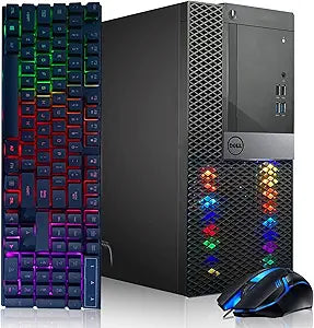 Dell OptiPlex Tower - i5 Gaming PC, GTX 1660 Super, 16GB, SSD+HDD (Renewed)